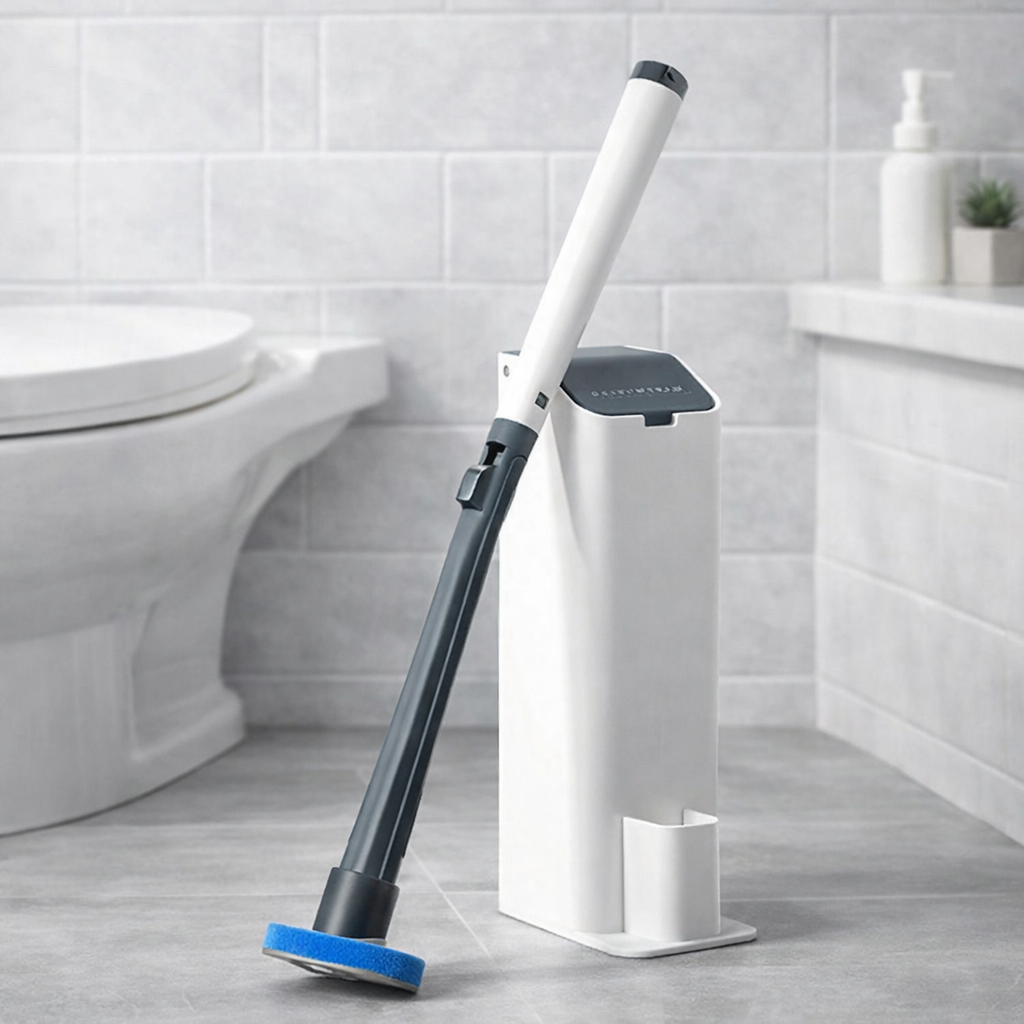 Modern Disposable Toilet Brush Set