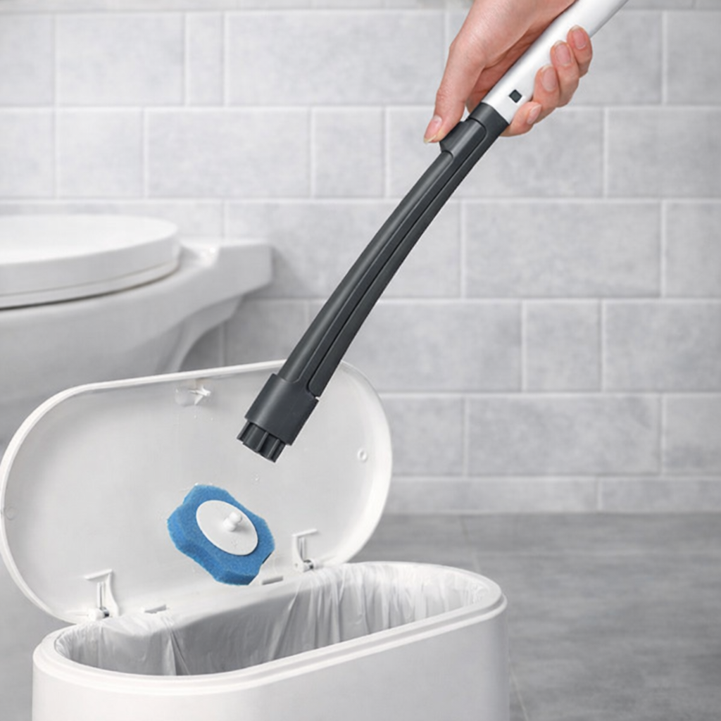 Modern Disposable Toilet Brush Set